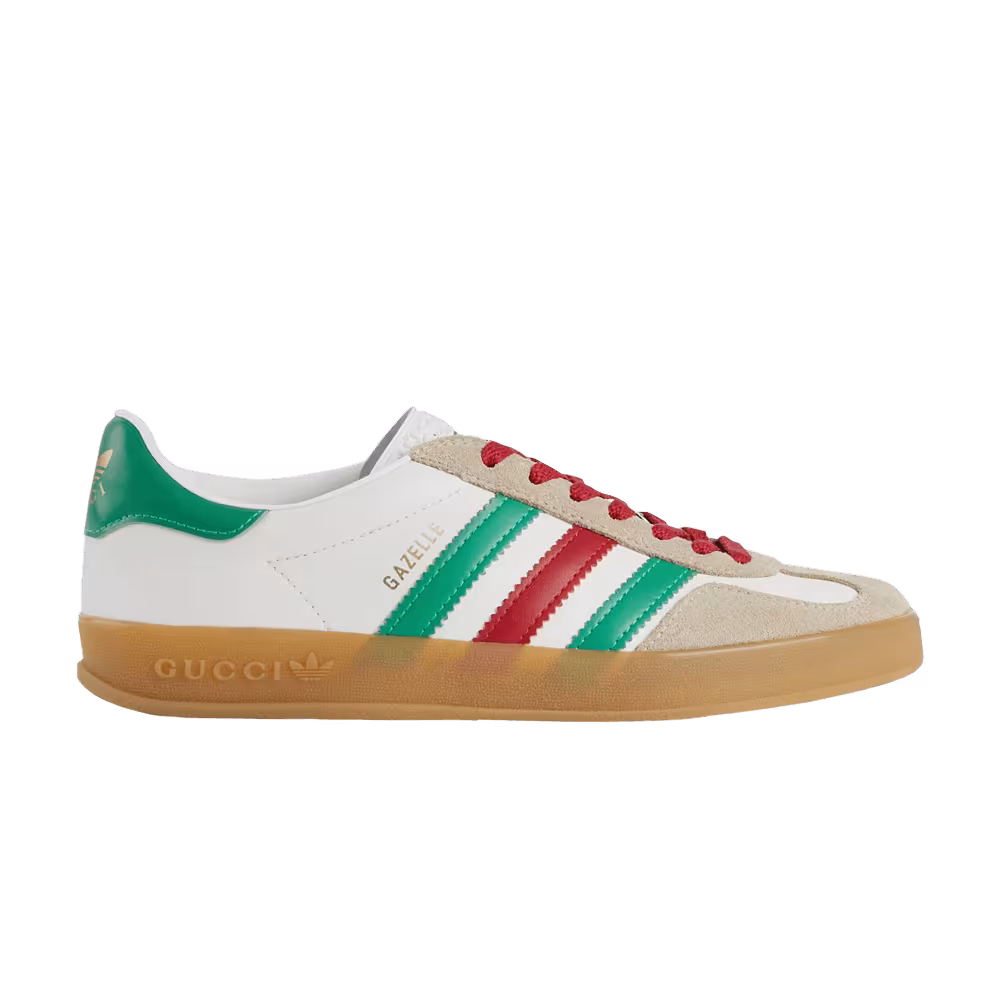 Adidas x Gucci Women's Gazelle White Green Red