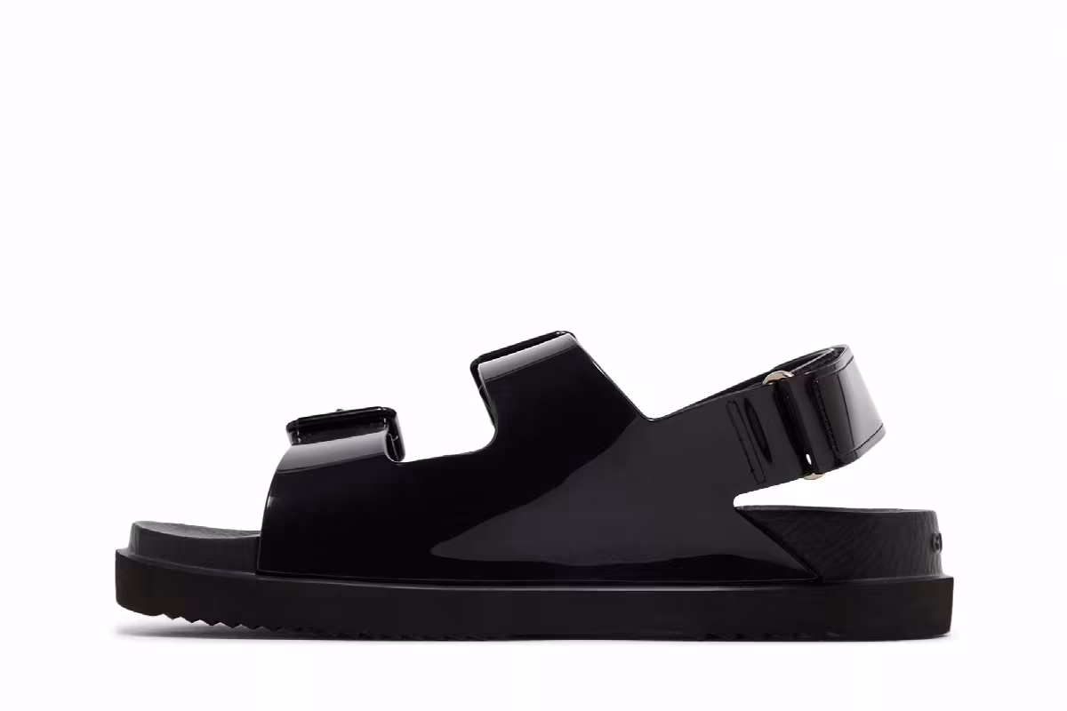 Gucci Women's Mini Double G Sandal Black, view 4