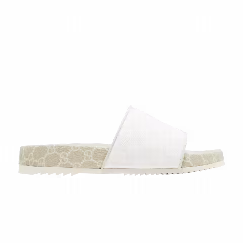 Gucci GG Supreme Sandal 'White'