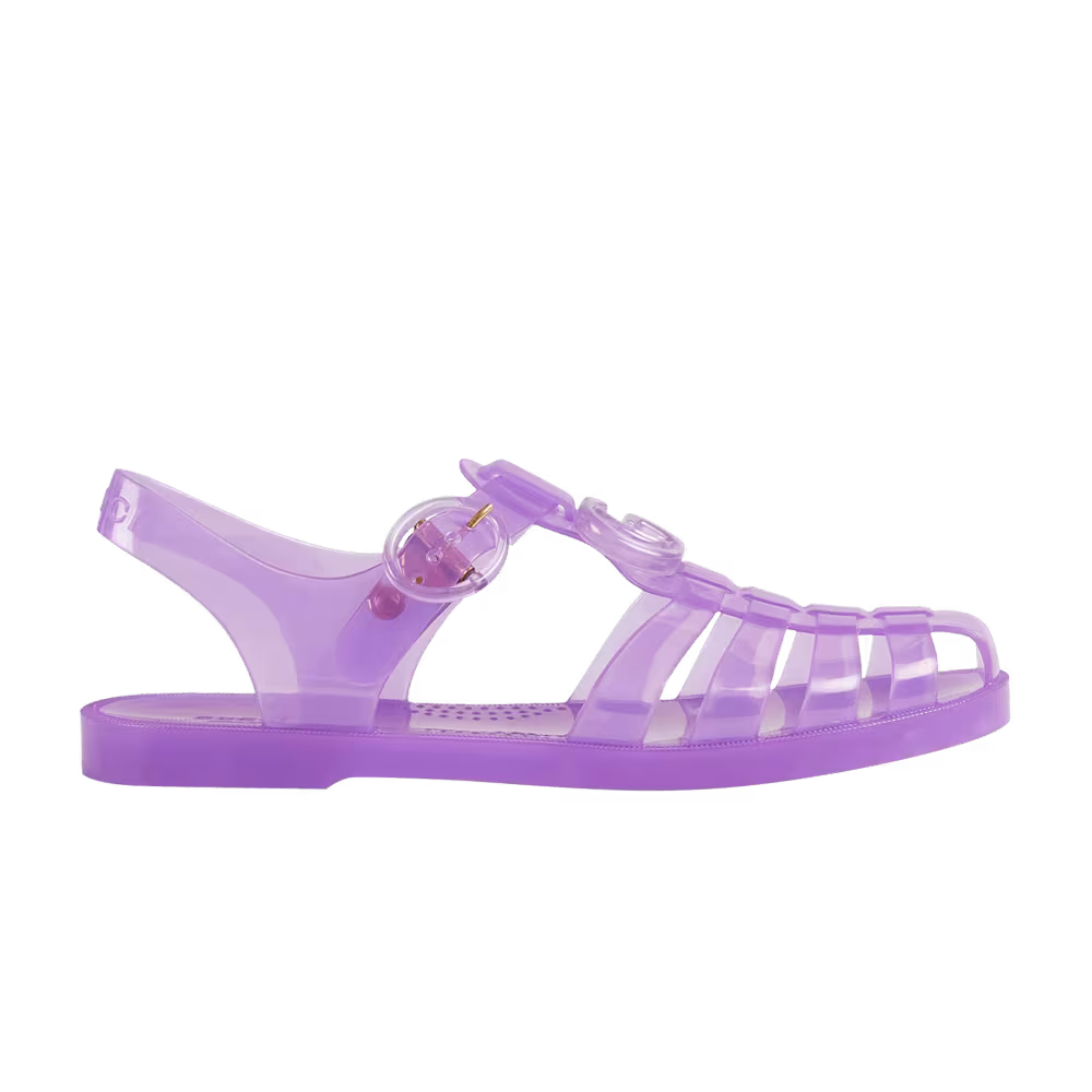 Gucci Women's GG Fisherman Sandal Light Purple
