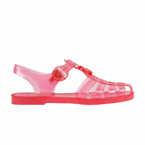 Gucci Wmns GG Fisherman Sandal 'Deep Coral'