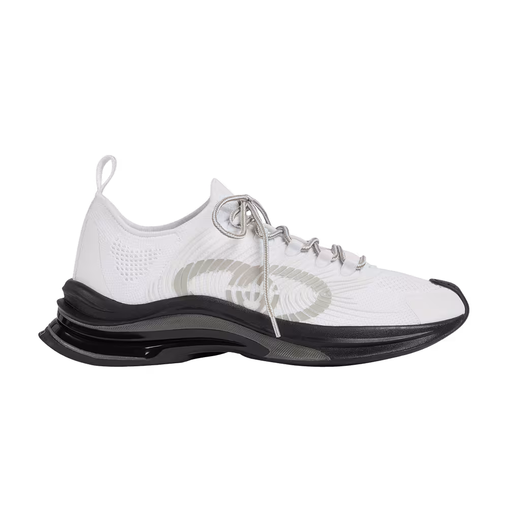 Gucci Run Sneaker White Black