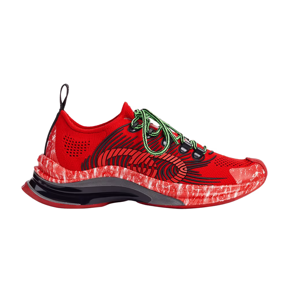 Gucci Women's Run Sneaker Red