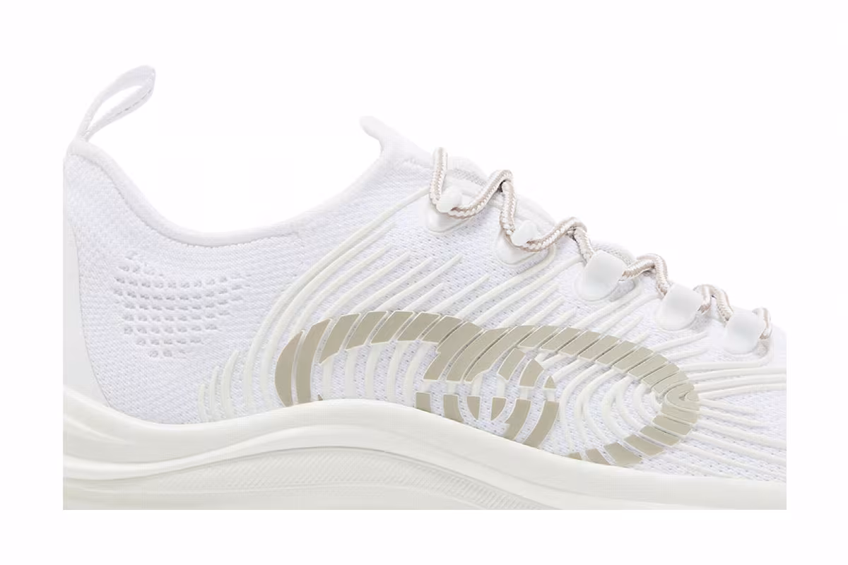 Gucci Run Sneaker White, view 3