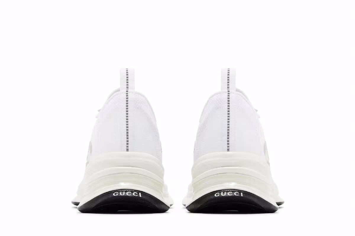 Gucci Run Sneaker White, view 7