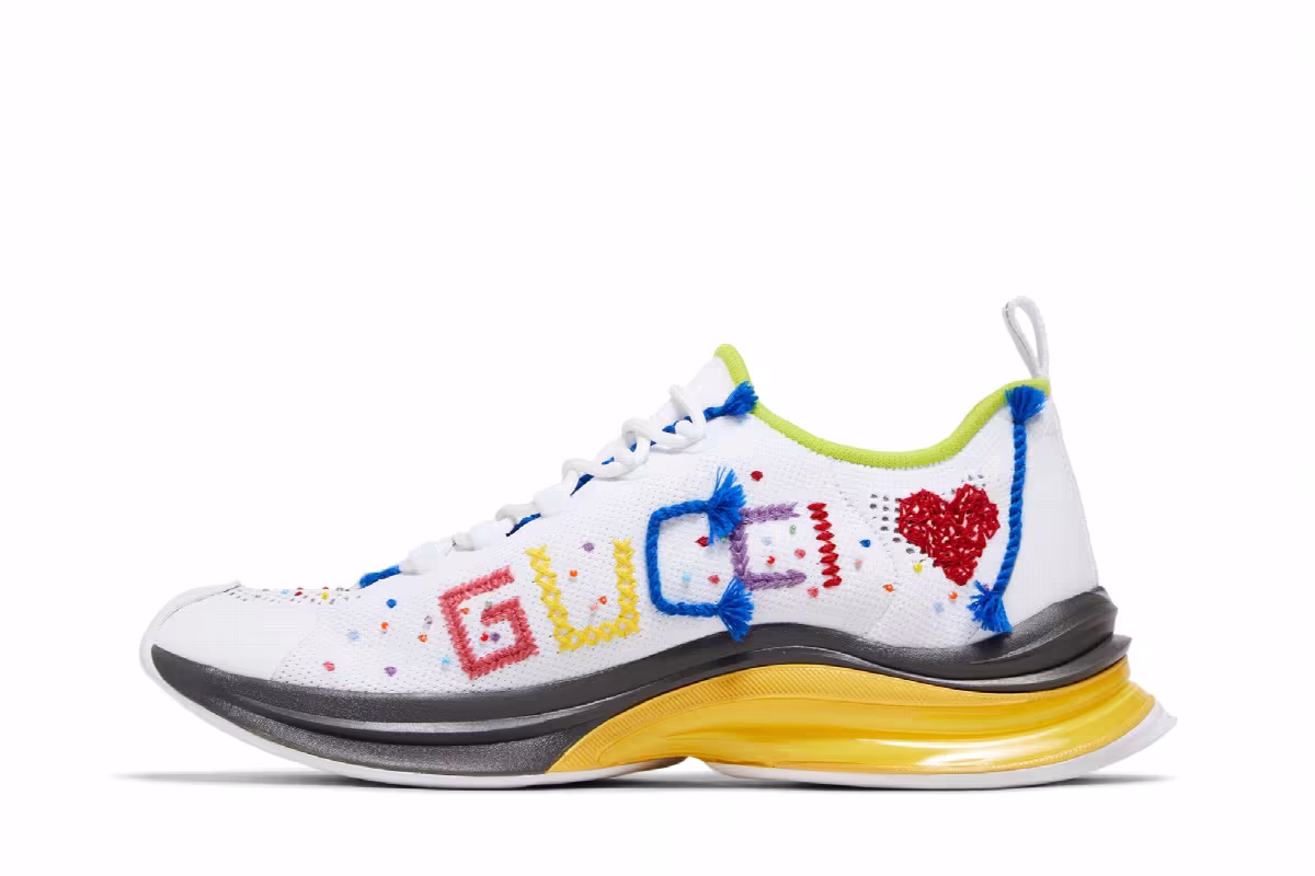 Gucci Run Sneaker Lovelight, view 4