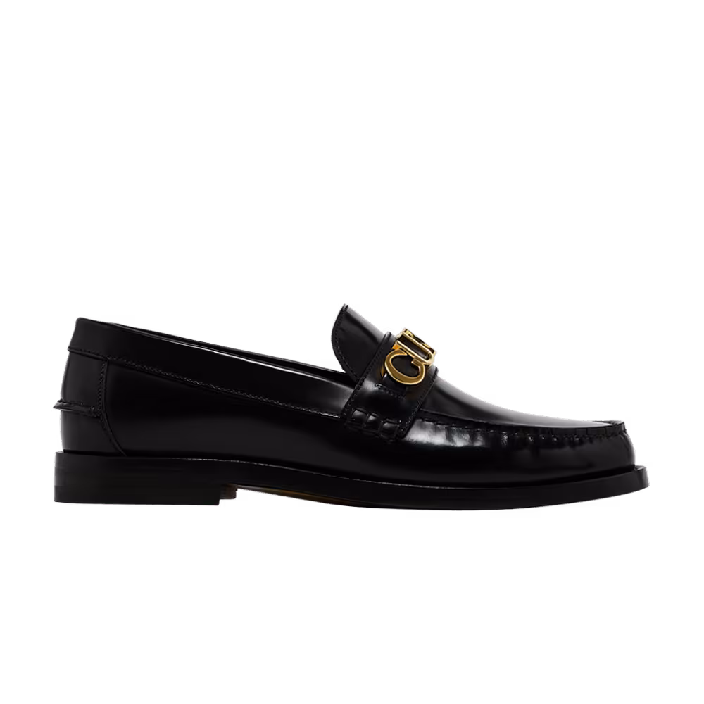 Gucci Cara Logo Snaffle Loafer Black