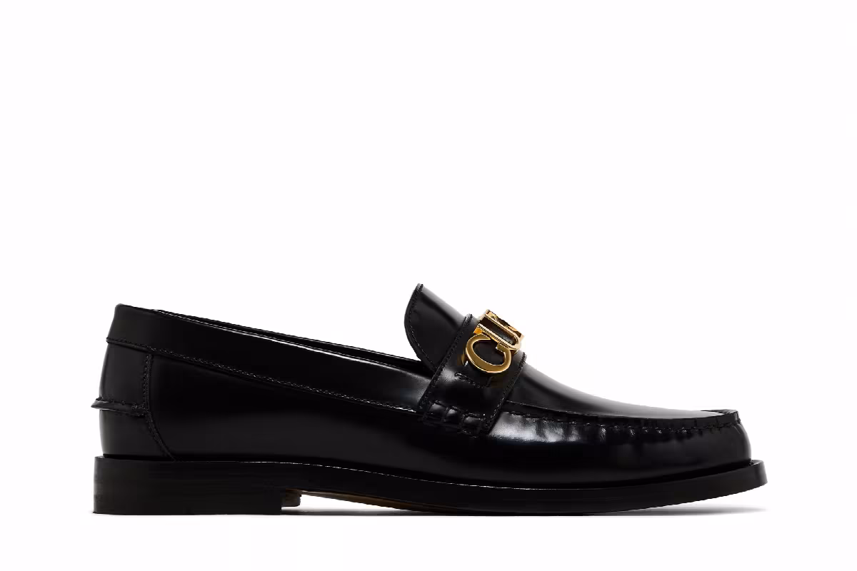 Gucci Cara Logo Snaffle Loafer Black, view 2