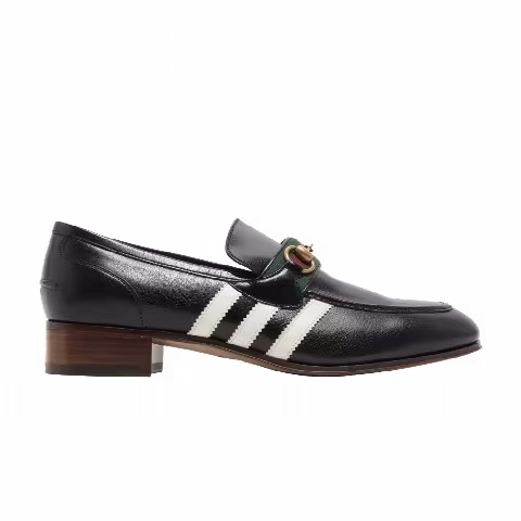 Adidas x Gucci Loafer 'Black Leather'