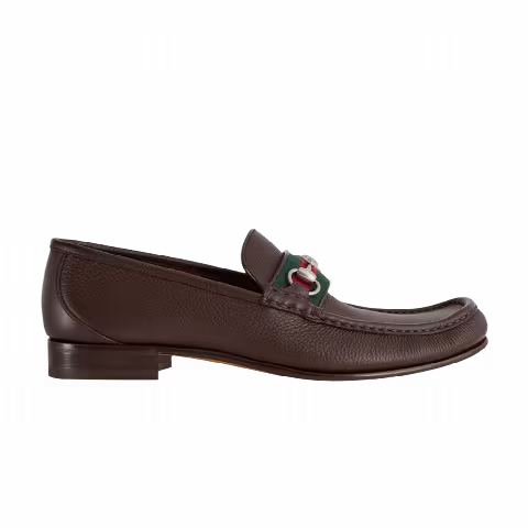 Gucci Web Stripe Horsebit Loafer 'Cocoa'