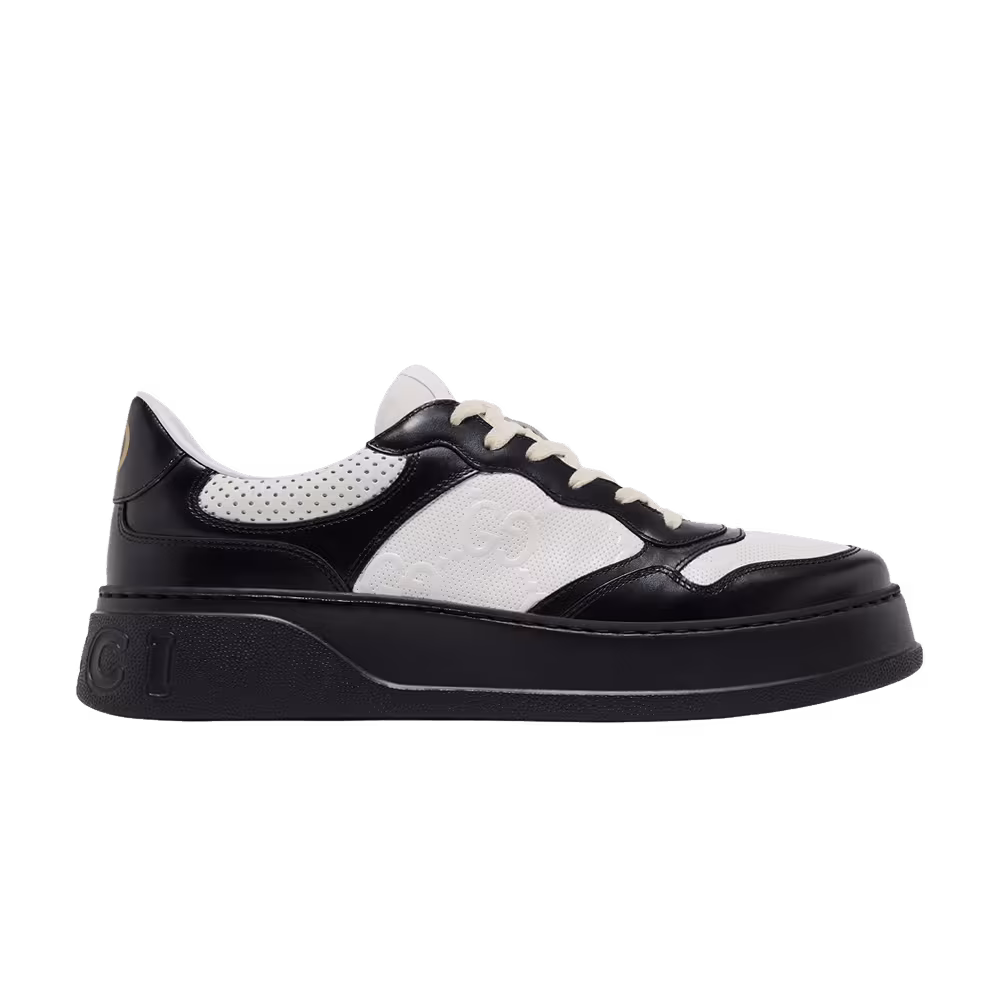 Gucci GG Embossed Sneaker Black White