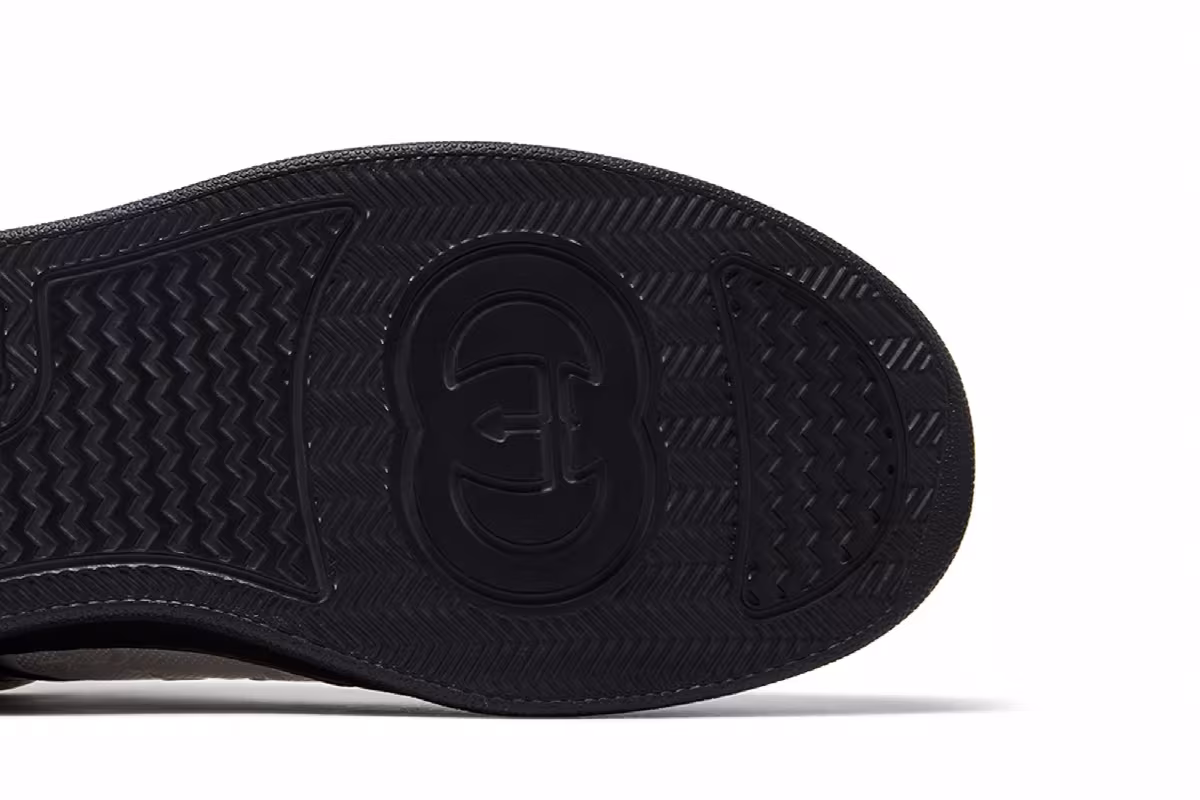 Gucci GG Embossed Sneaker Black White, view 6