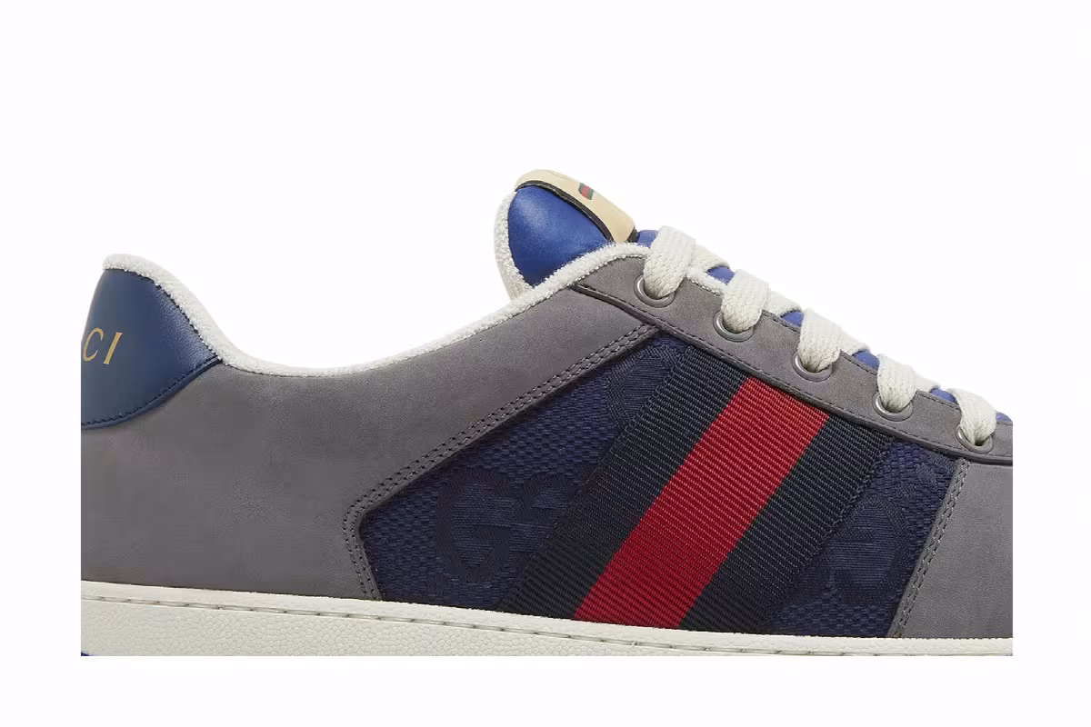 Gucci GG Screener Grey Navy, view 3