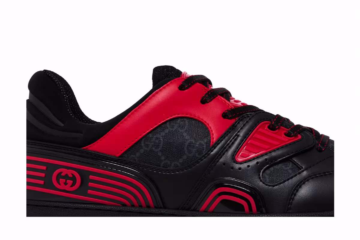 Gucci Basket Black Red, view 3