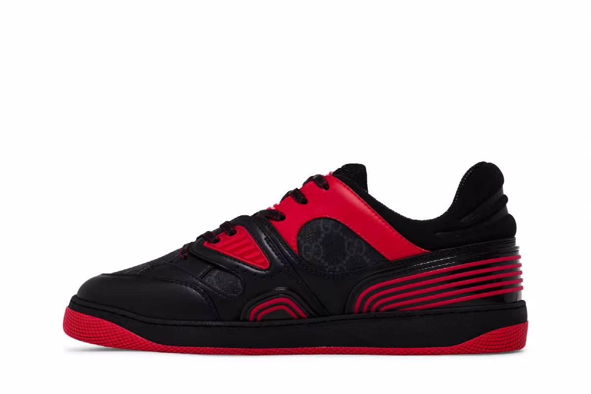 Gucci Basket Black Red, view 4