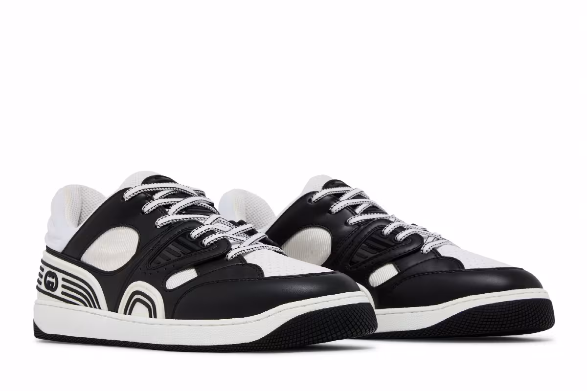 Gucci Basket Black White, view 9