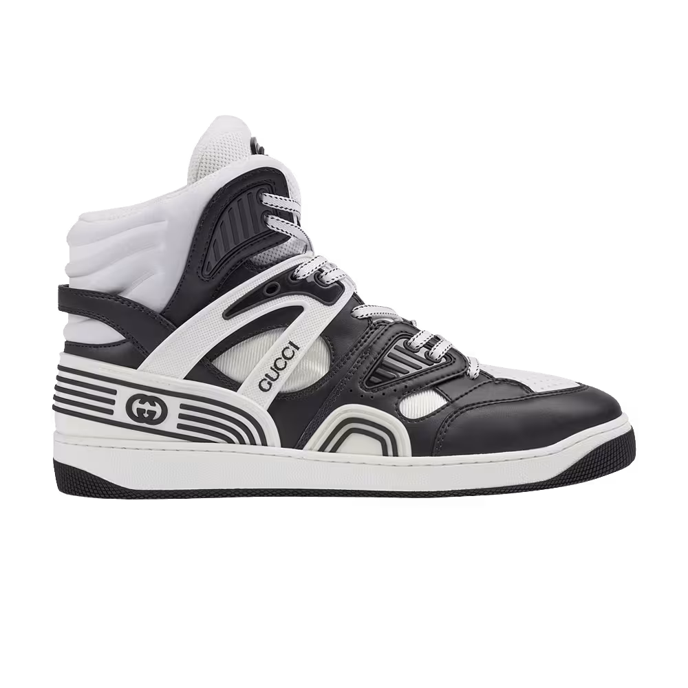 Gucci Basket High Black White