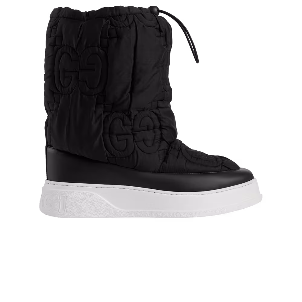 Gucci Cloth Boot Black