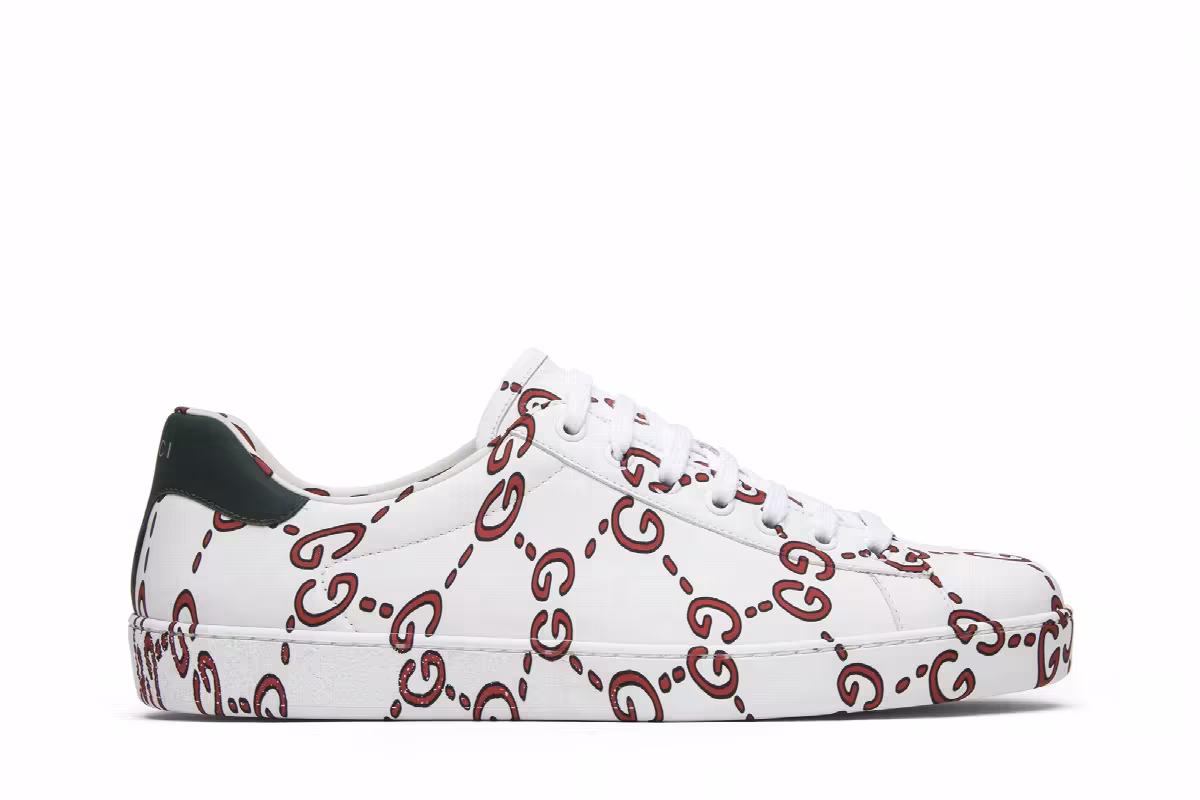 Gucci Ace GG Print, view 2