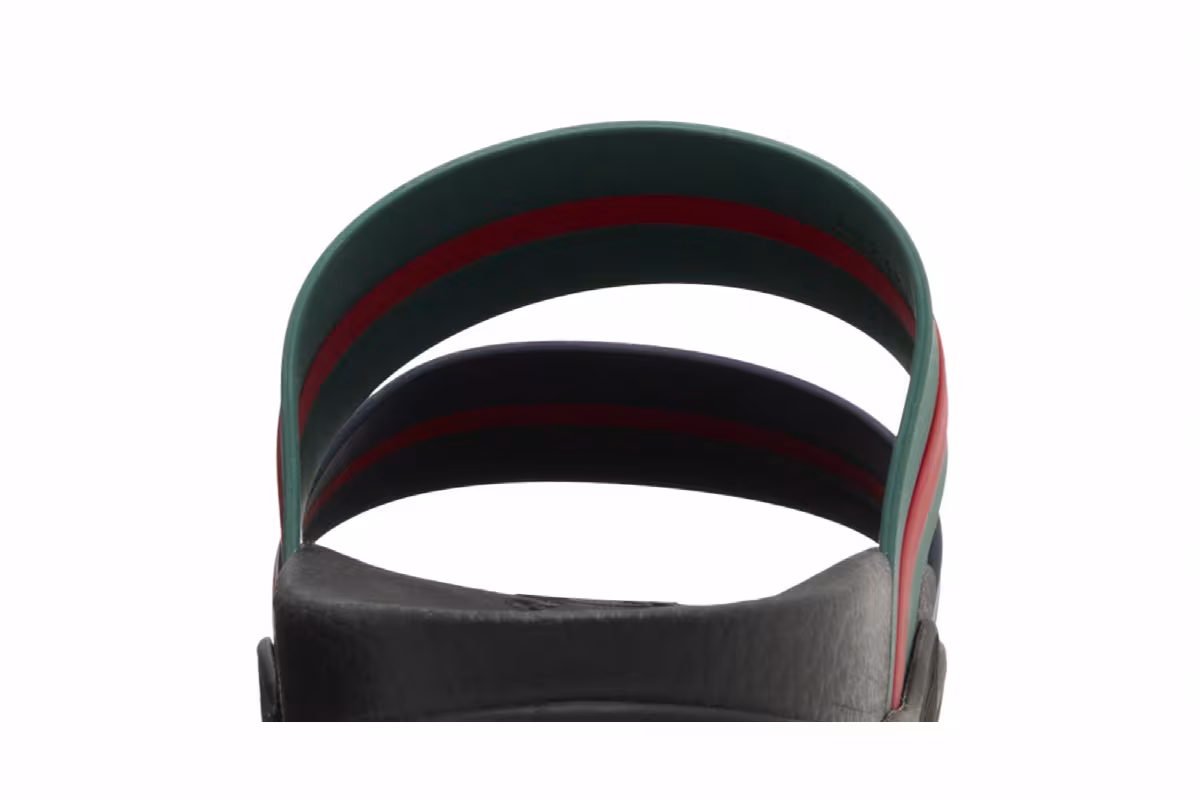 Gucci Agrado GRG Rubber Slide Black, view 8