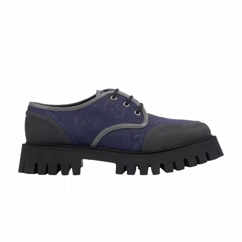 Gucci GG Lace Up 'Navy'