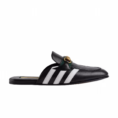 Adidas x Gucci Horsebit Slipper 'Black'