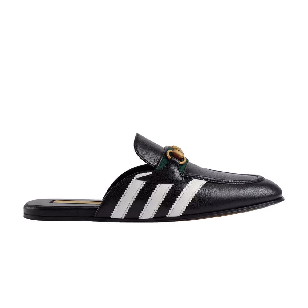 Adidas x Gucci Horsebit Slipper Black