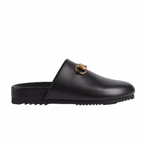 Gucci Wmns Horsebit Slipper 'Black'