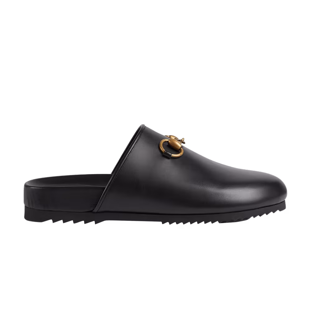 Gucci Women's Horsebit Slipper Black