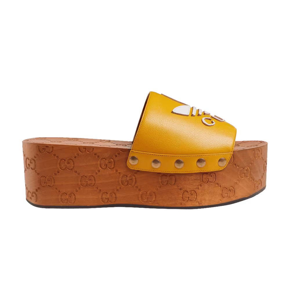 Adidas x Gucci Women's GG Clog Yellow