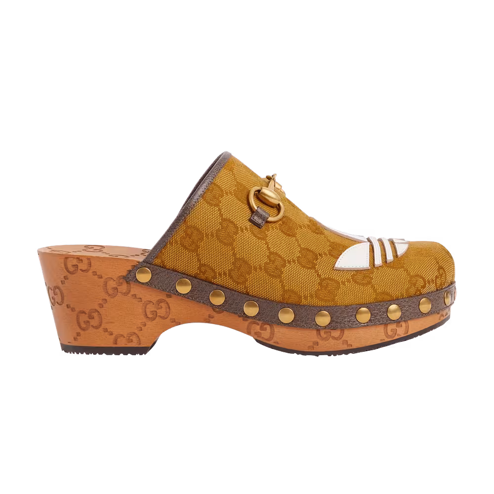 Adidas x Gucci Women's Horsebit Clog GG Monogram