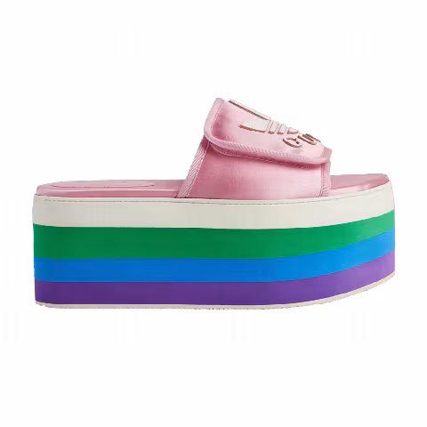 Adidas x Gucci Wmns Platform Sandal 'Pink Silk'