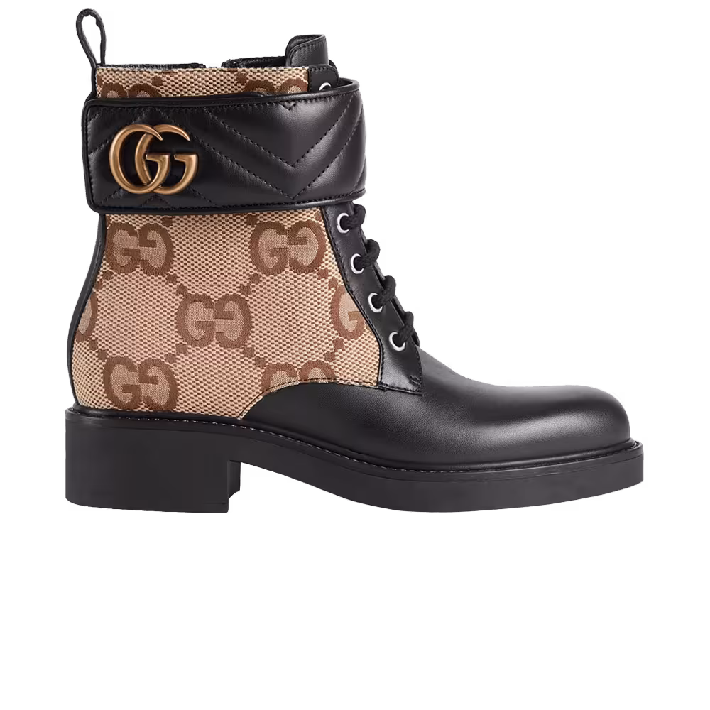 Gucci Women's Ankle Boot Double G - Beige