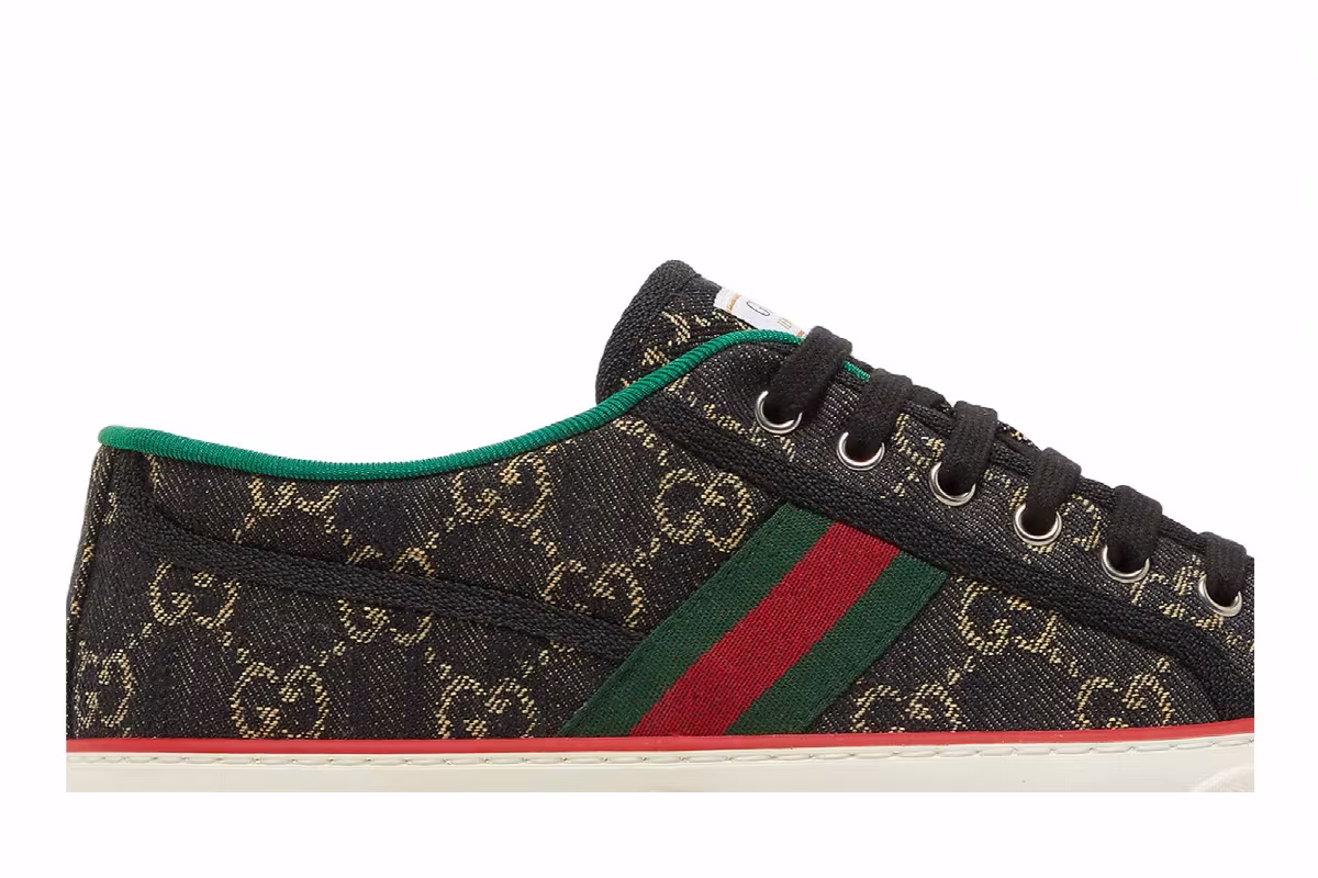 Gucci Tennis 1977 Black Ivory, view 3