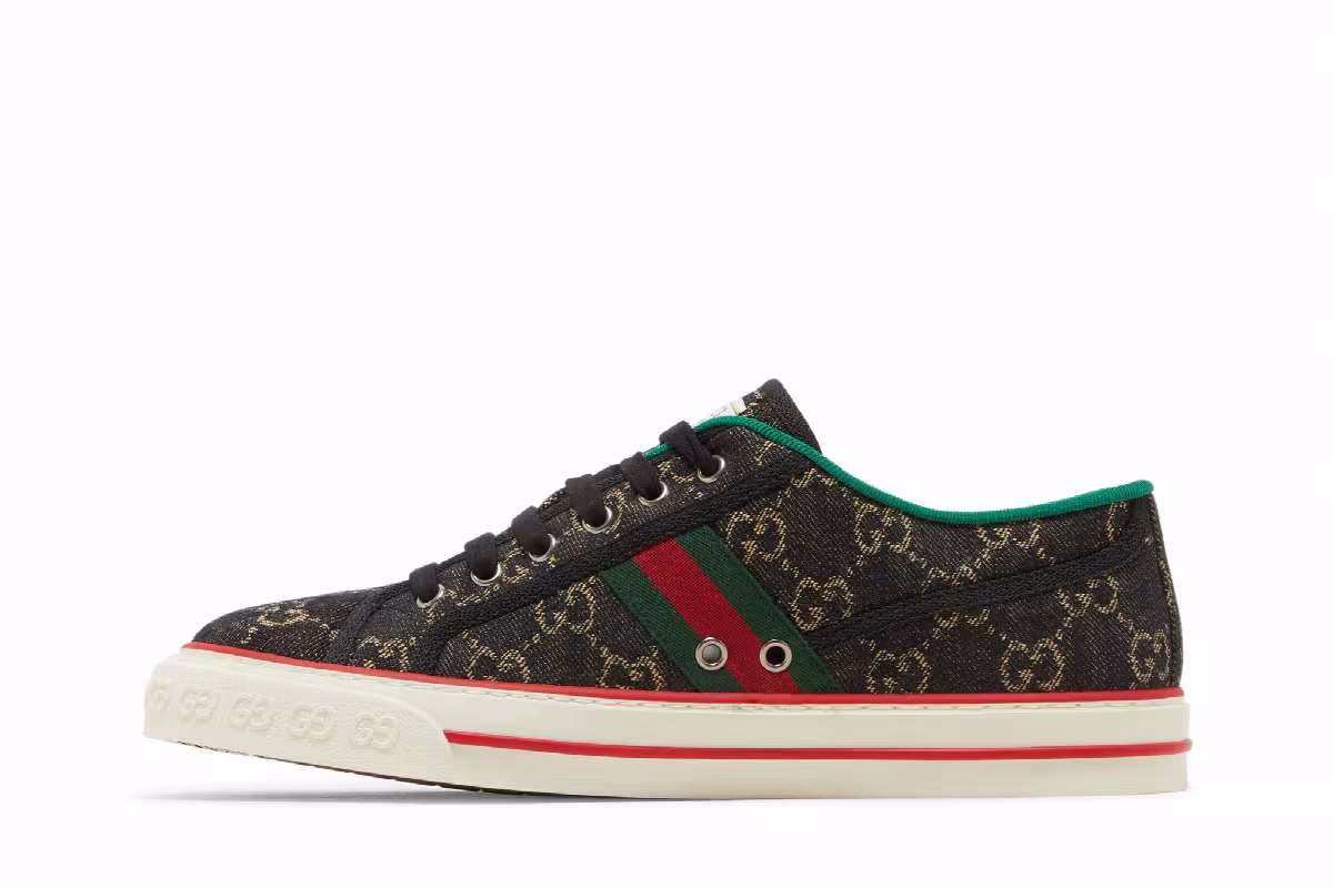 Gucci Tennis 1977 Black Ivory, view 4
