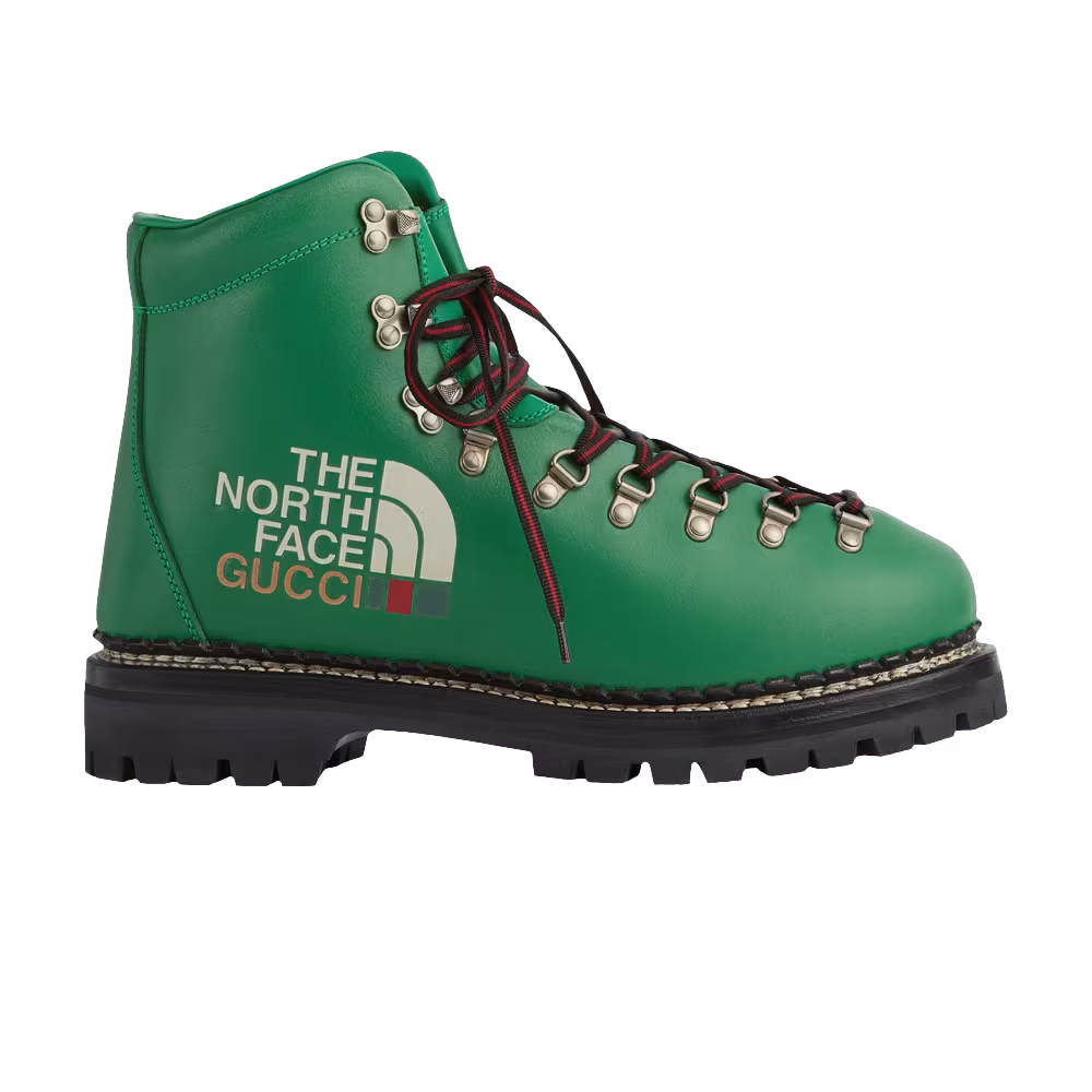 The North Face x Gucci Ankle Boot Green