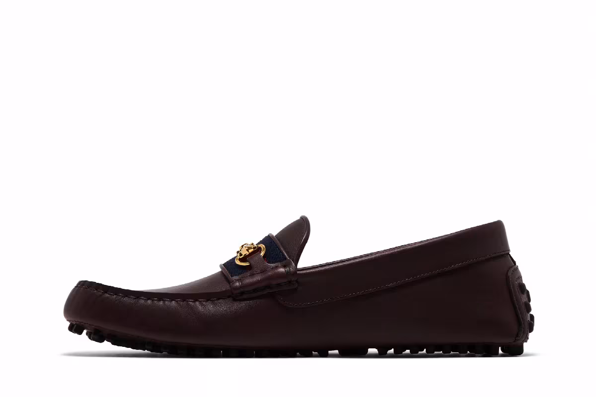 Gucci Driver Horsebit - Brown, view 4