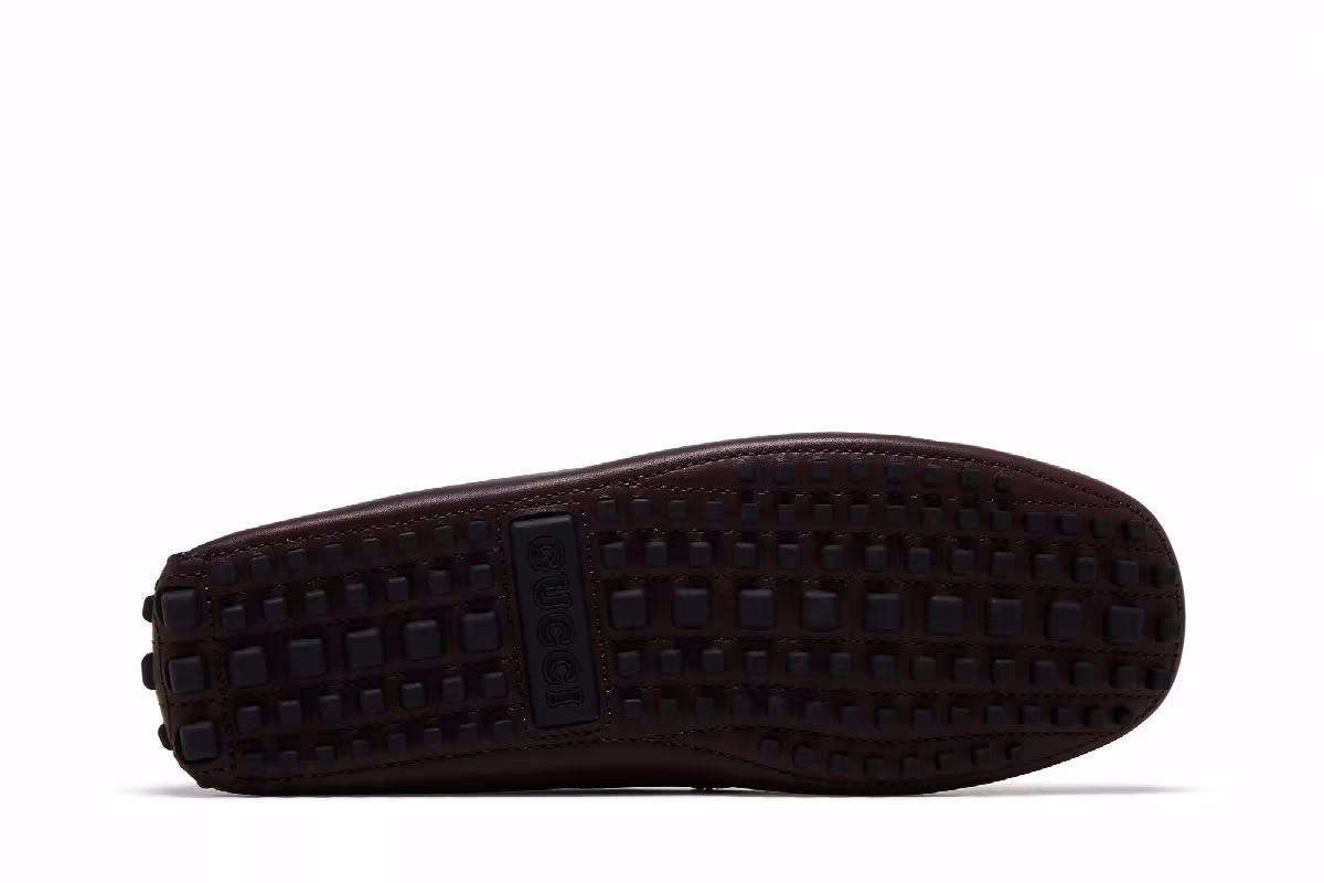 Gucci Driver Horsebit - Brown, view 5