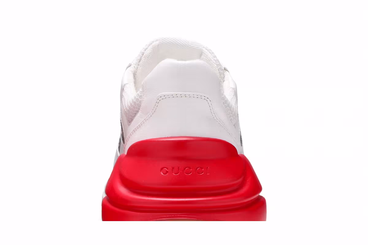 Gucci Rhyton White Red Green Reflective, view 8