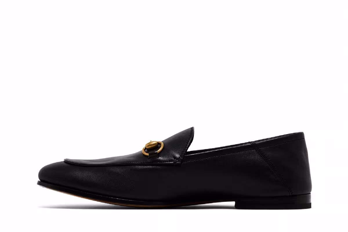 Gucci Brixton Horsebit Loafer Black, view 4