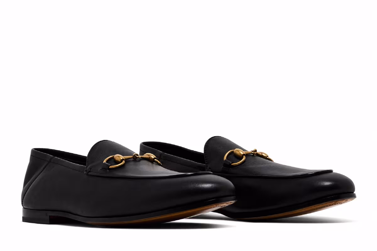 Gucci Brixton Horsebit Loafer Black, view 9