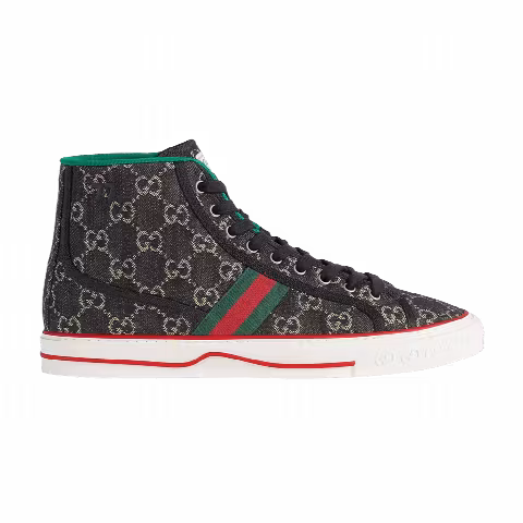 Gucci Tennis 1977 High 'Black Mini GG'