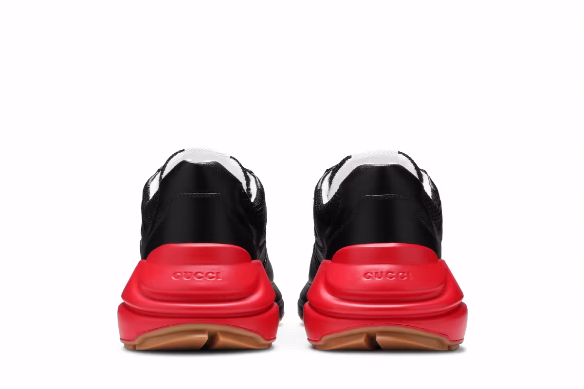 Gucci Rhyton Black Red Green Reflective, view 7