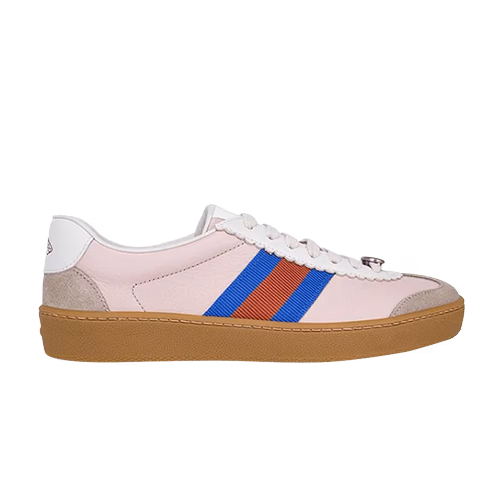 Gucci Women's G74 Web Low Pink Oatmeal 2021