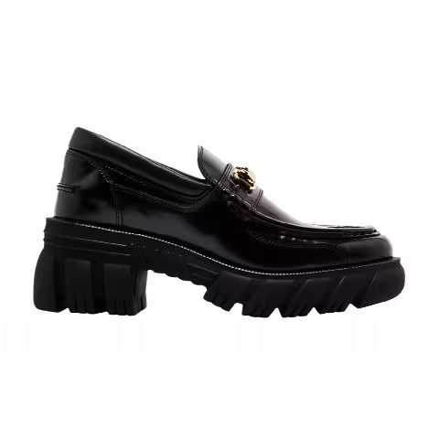 Gucci Wmns Horsebit Lug Sole Loafer 'Black'