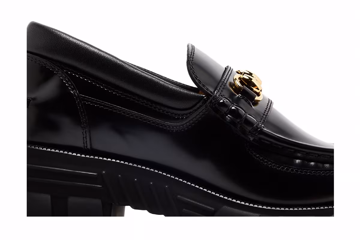Gucci Women's Horsebit Lug Sole Loafer Black, view 3