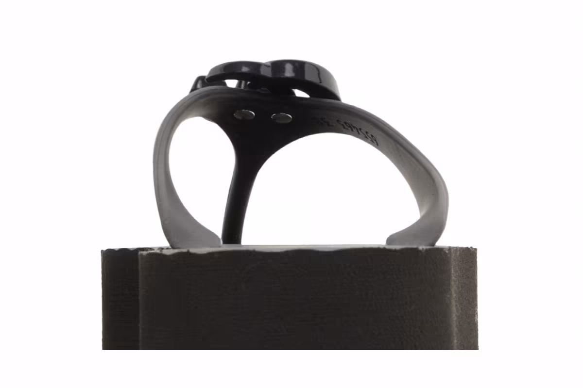 Gucci Women's Chevron Thong Sandal Black, view 8