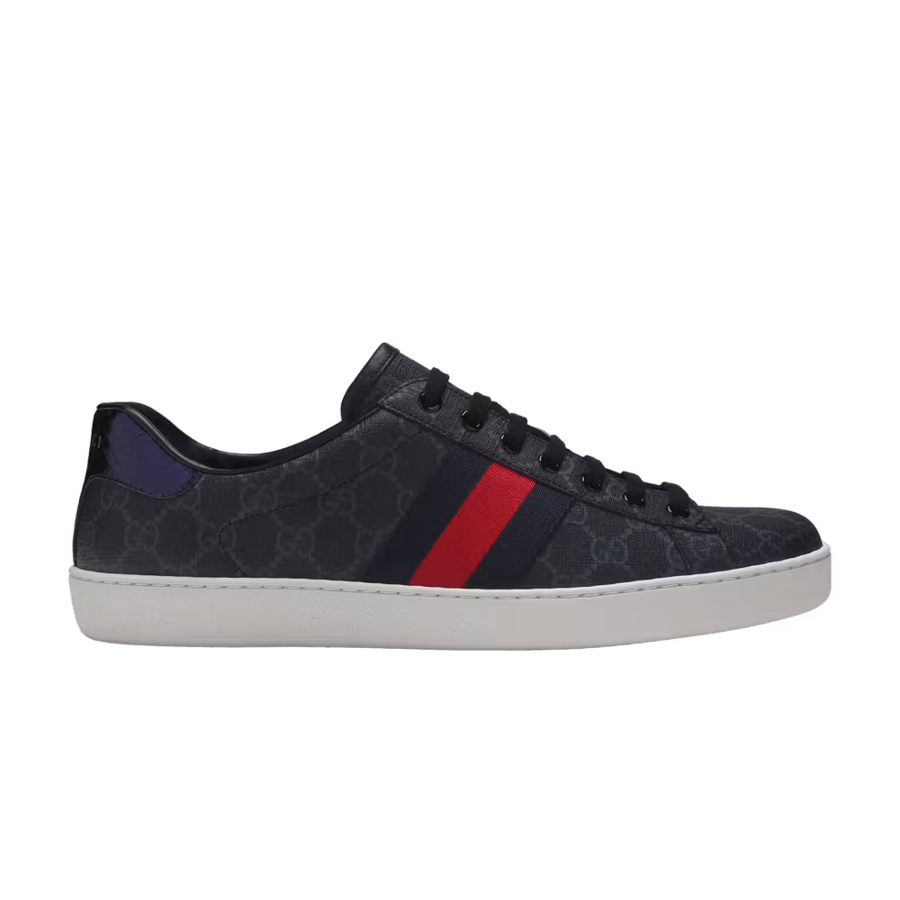 Gucci Ace GG Supreme Black Grey