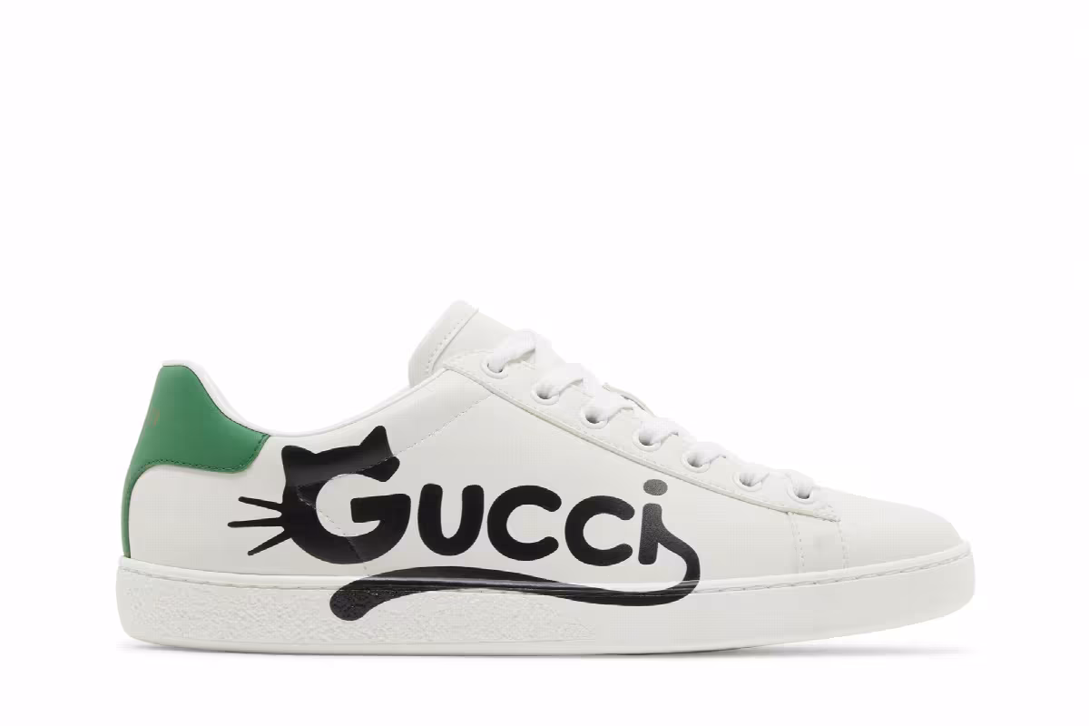 Gucci Women's Ace Kitten Logo, view 2