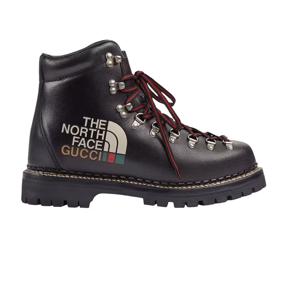 The North Face x Gucci Ankle Boot Black